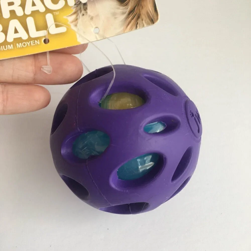 Dog Supplies - NEW JW Crackle Ball (Medium) & Hol-ee Football (Mini)